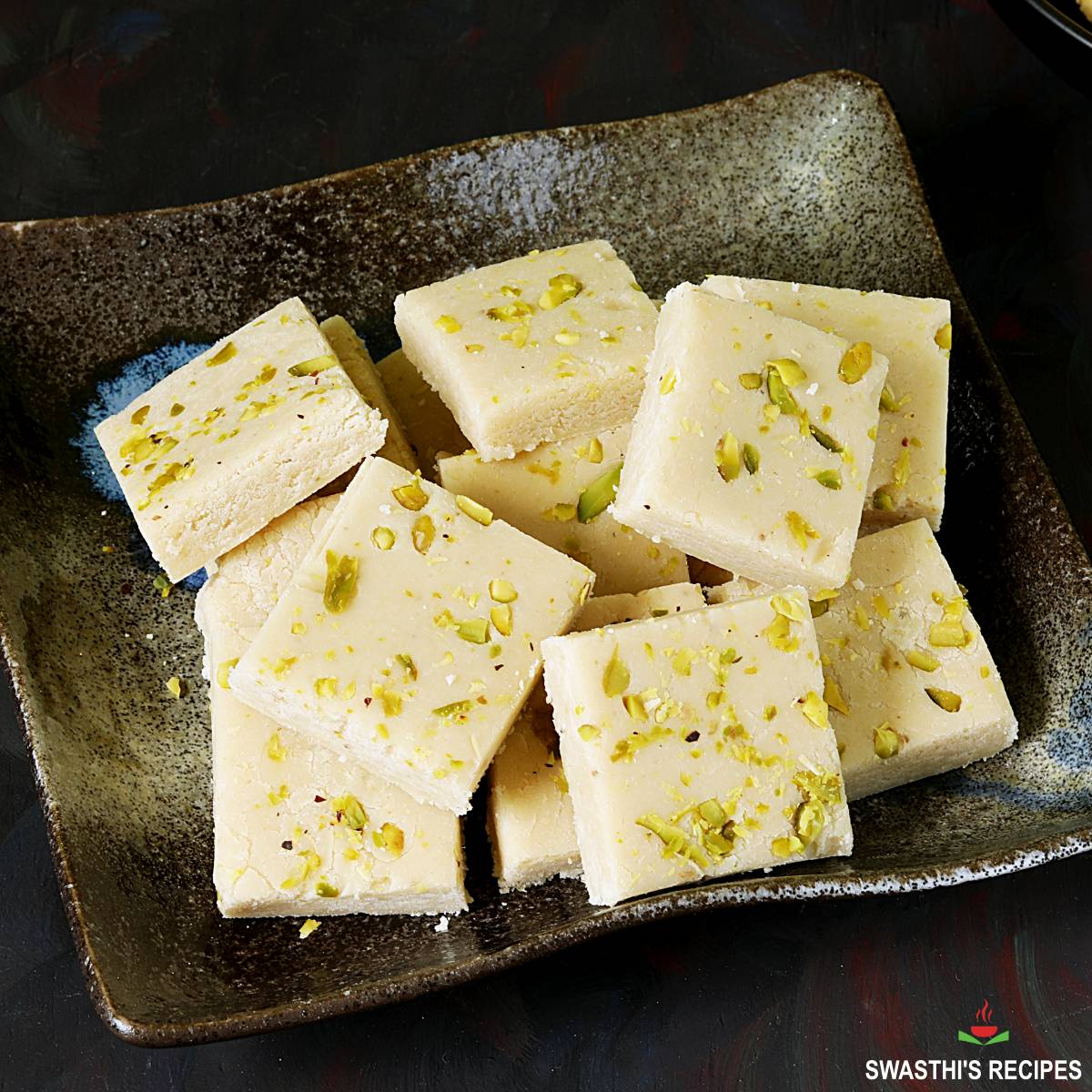 Pista Badam Burfi